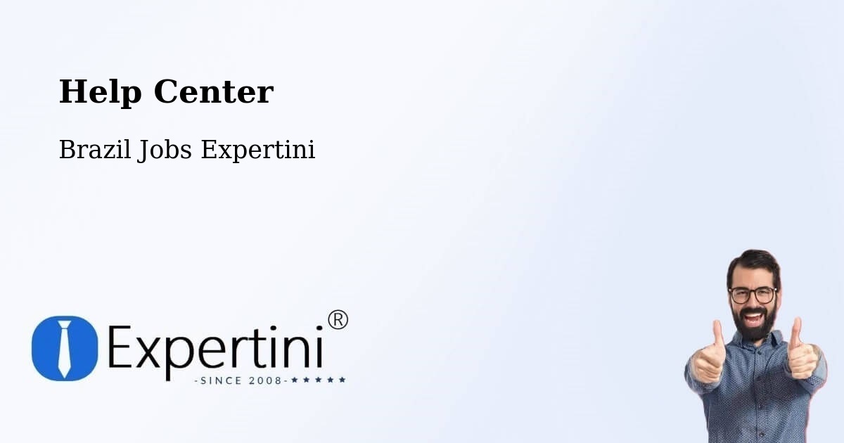 Help Center – Ribeirópolis - Brazil Jobs Expertini